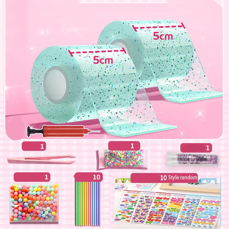 Nano Glue DIY Blow Bubble Tape