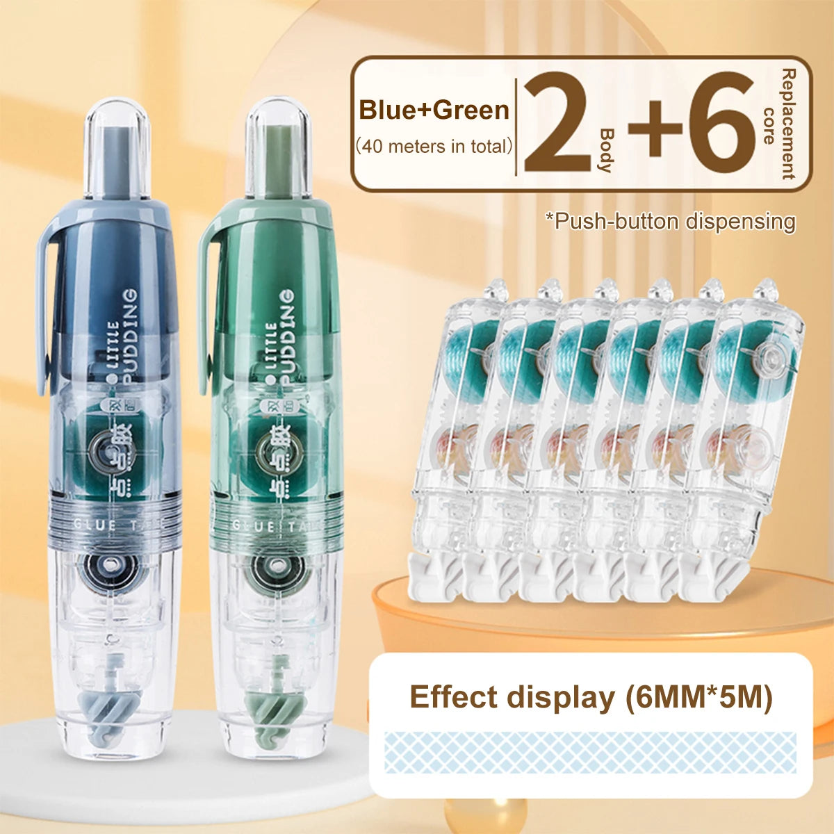 Dot Dispensing Double-sided Tape Refills
