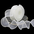 Pearl Edge Organza Ribbon
