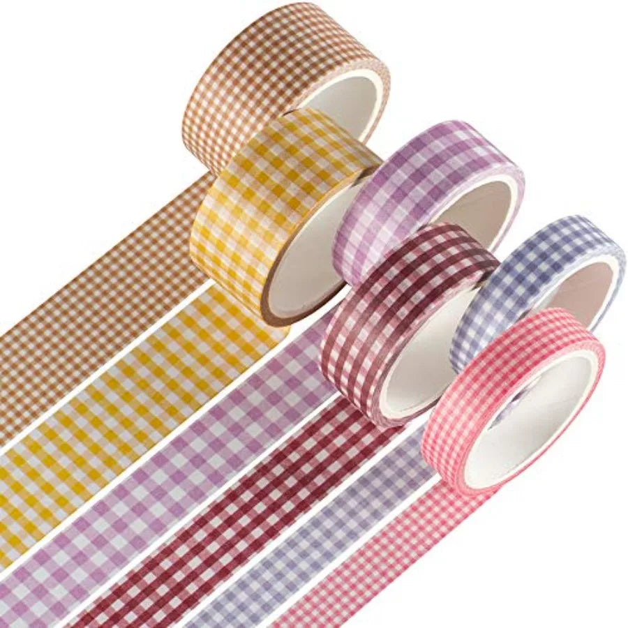 Gingham Washi Tape Set