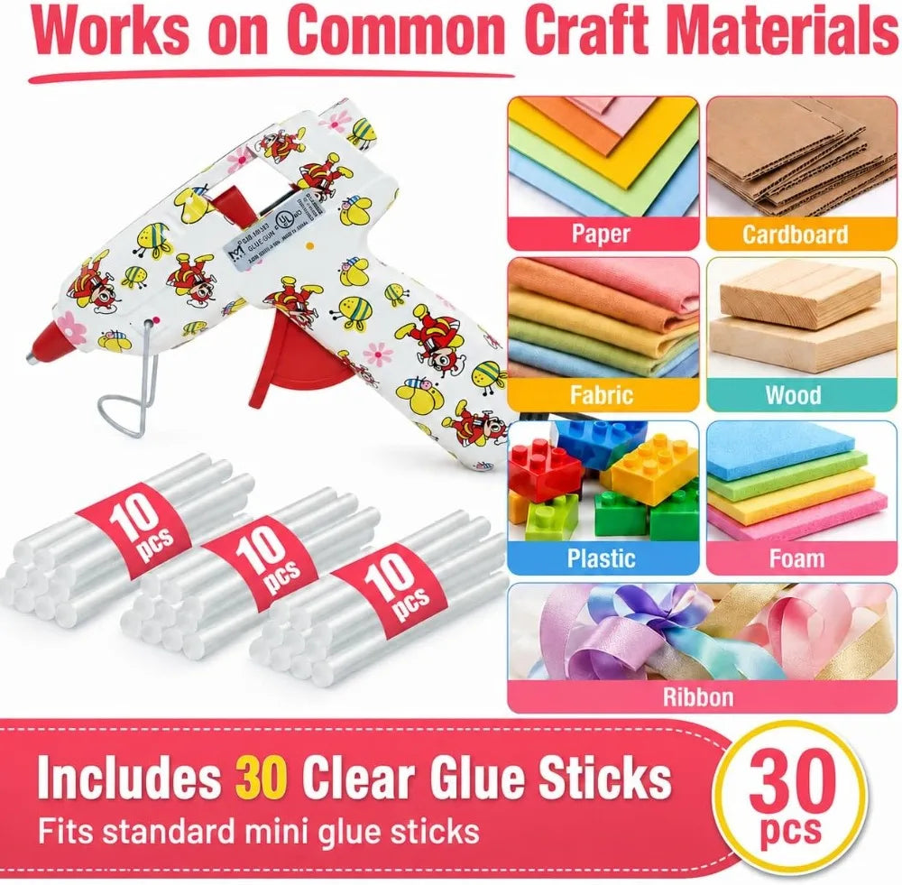 Mini Hot Glue Gun Kit