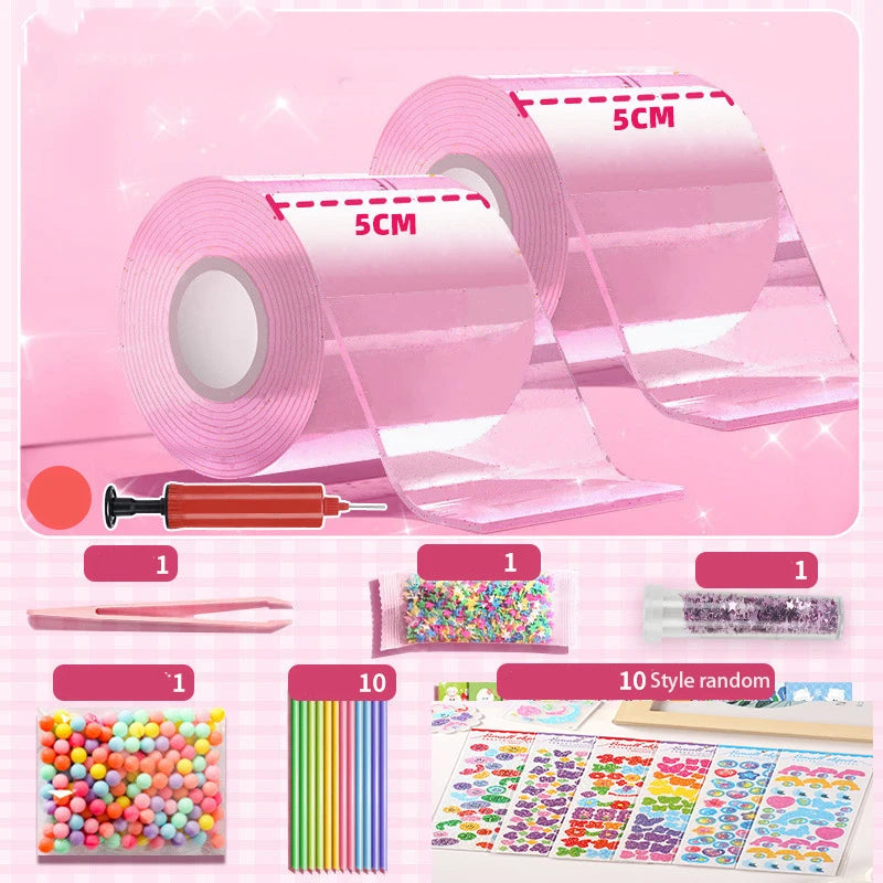 Nano Glue DIY Blow Bubble Tape