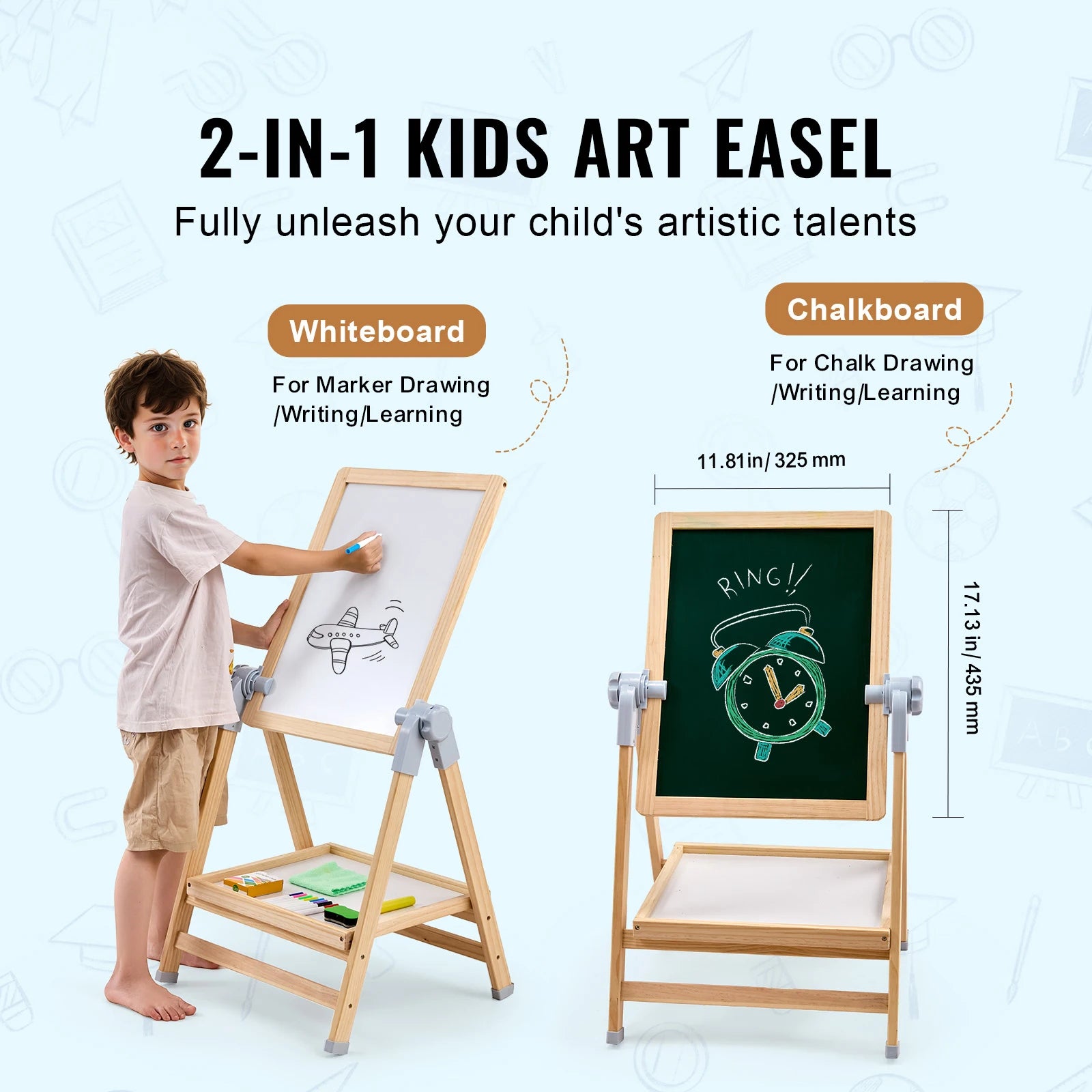 Standing Magnetic Drawing Board