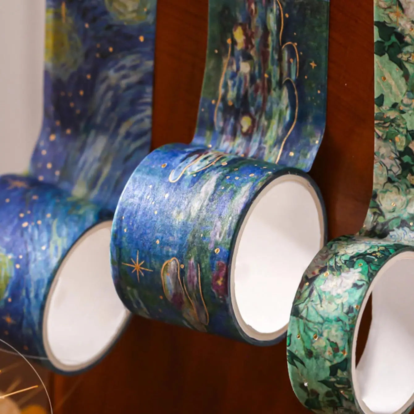 Vintage Watercolor Washi Tape Set