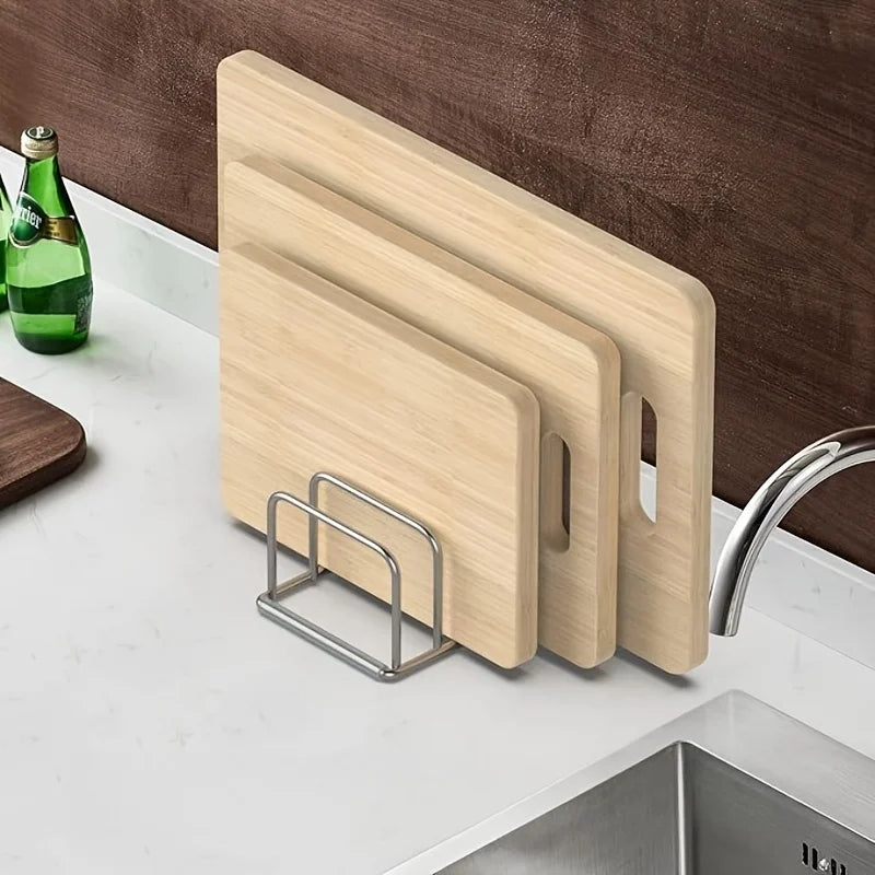 Pot Lid and Cutting Board Organizer