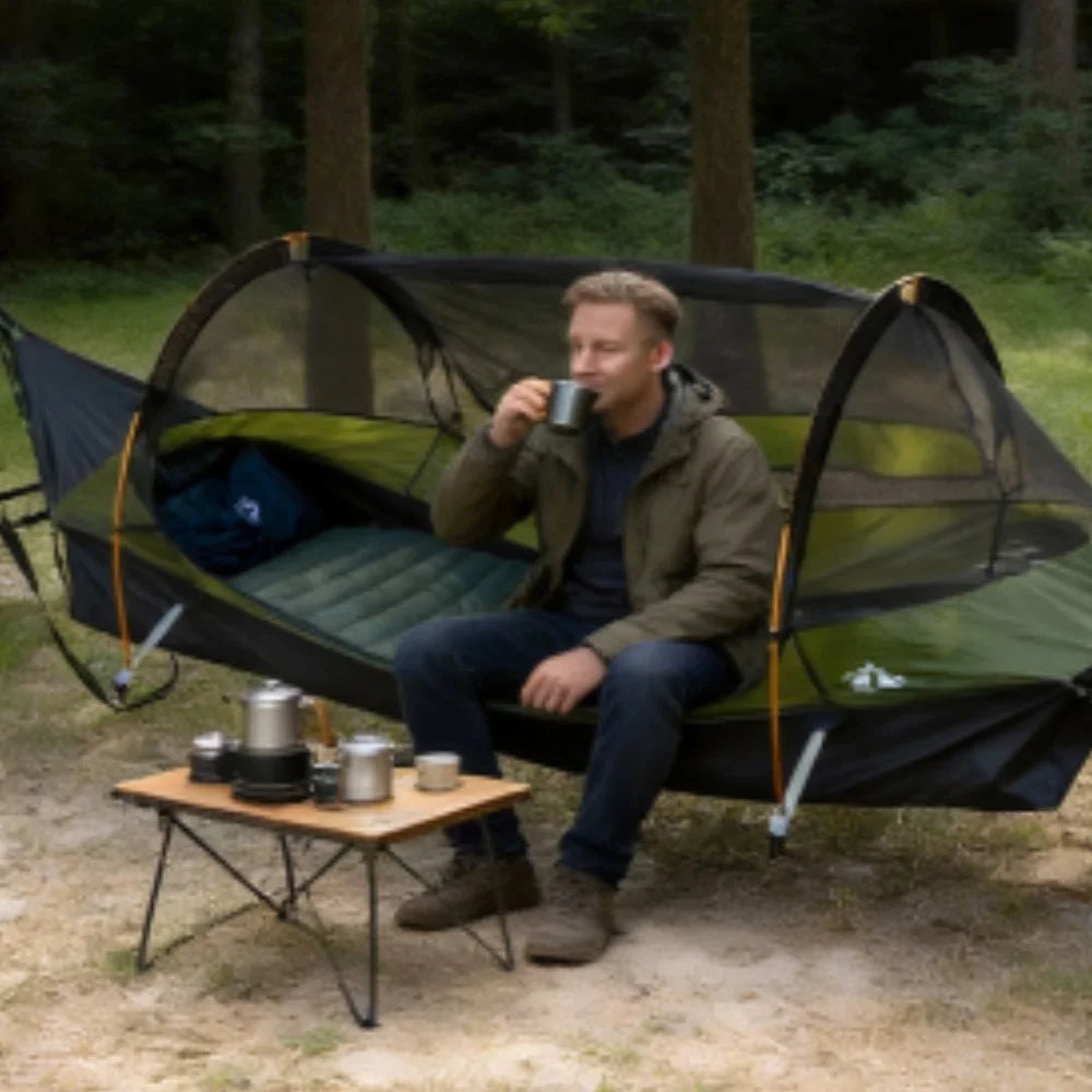 Night Cat Flat Lay Hammock Tent