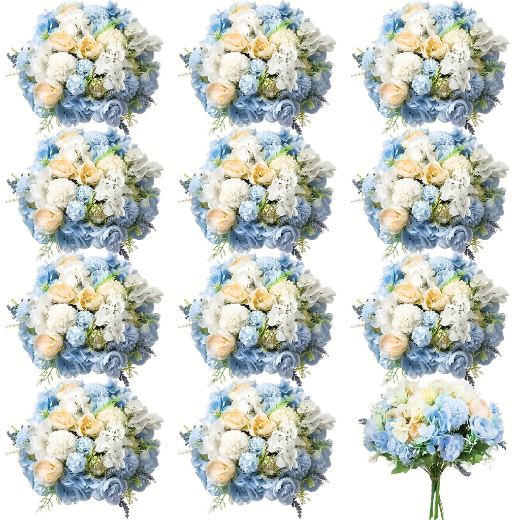 Artificial Peony Flower Set