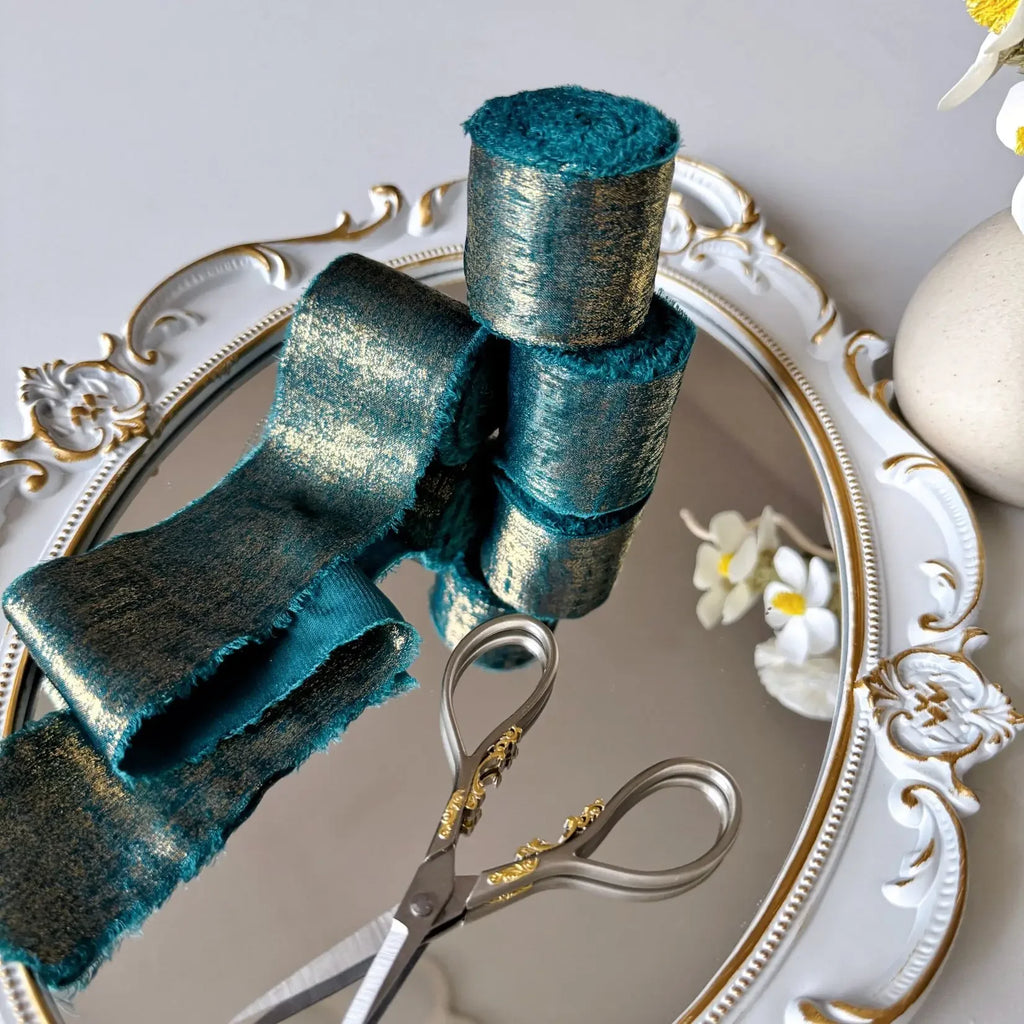 Wired Iridescent Craft Ribbon