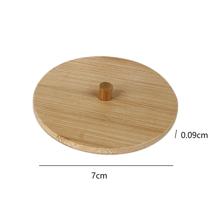 Acrylic Organizer Container with Bamboo Lid