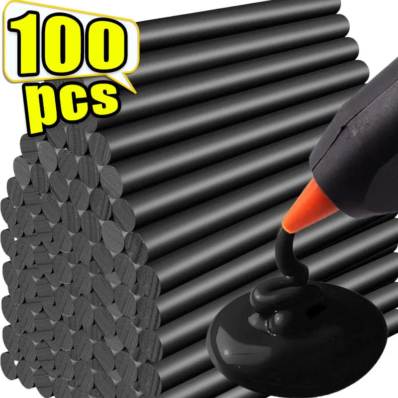Black Hot Glue Sticks