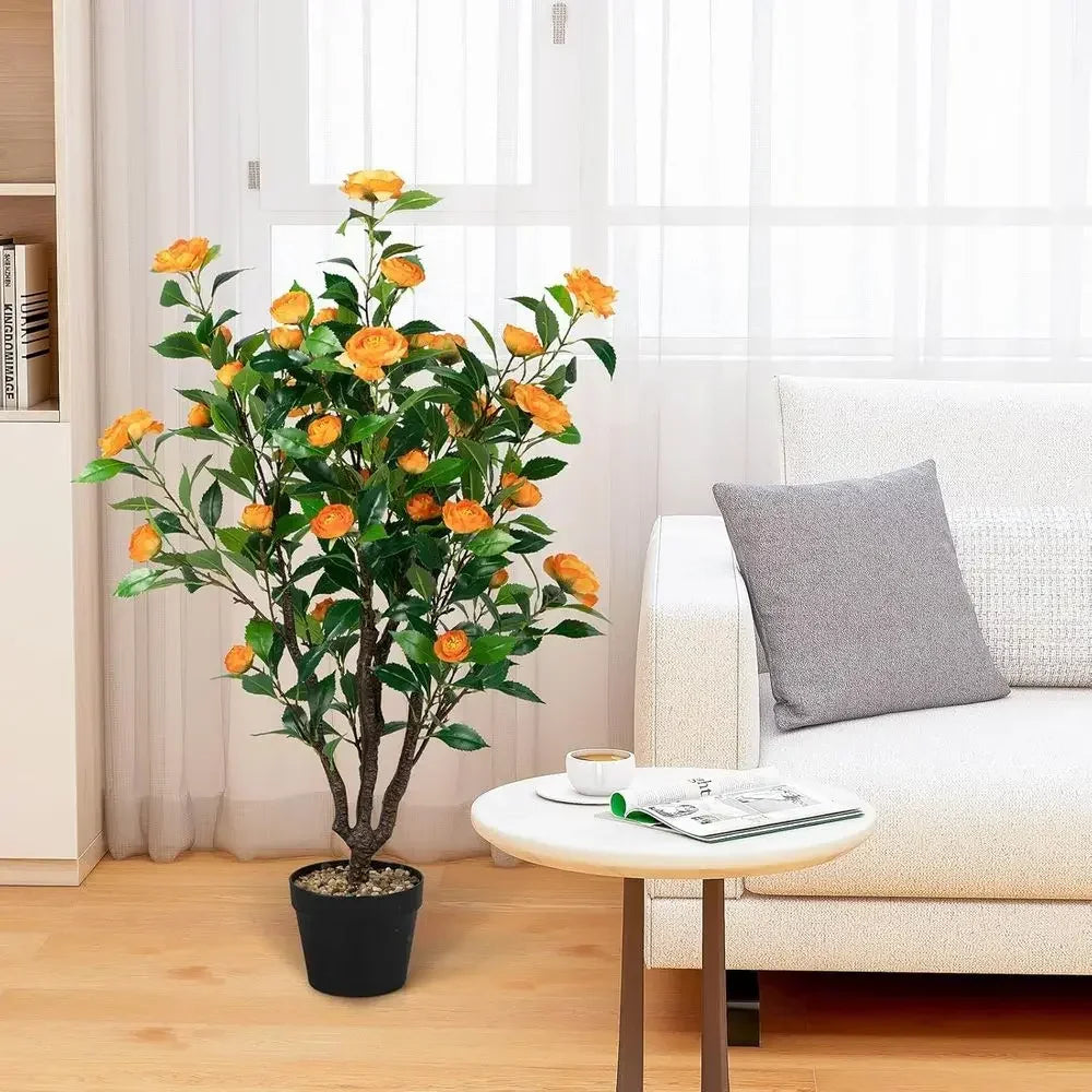 Artificial Camellia Trees