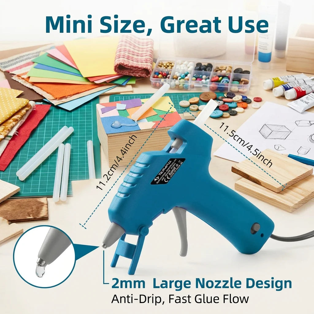 Mini Hot Glue Gun Kit