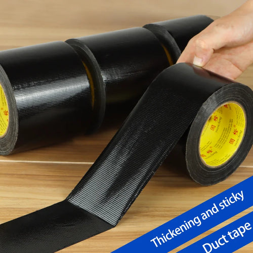Black Super Adhesive Duct Tape