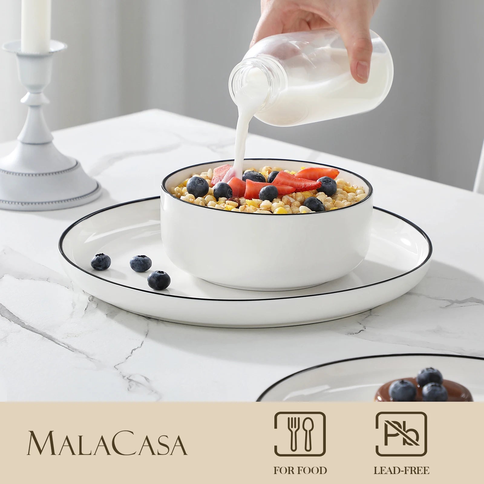 Porcelain Dinnerware Set