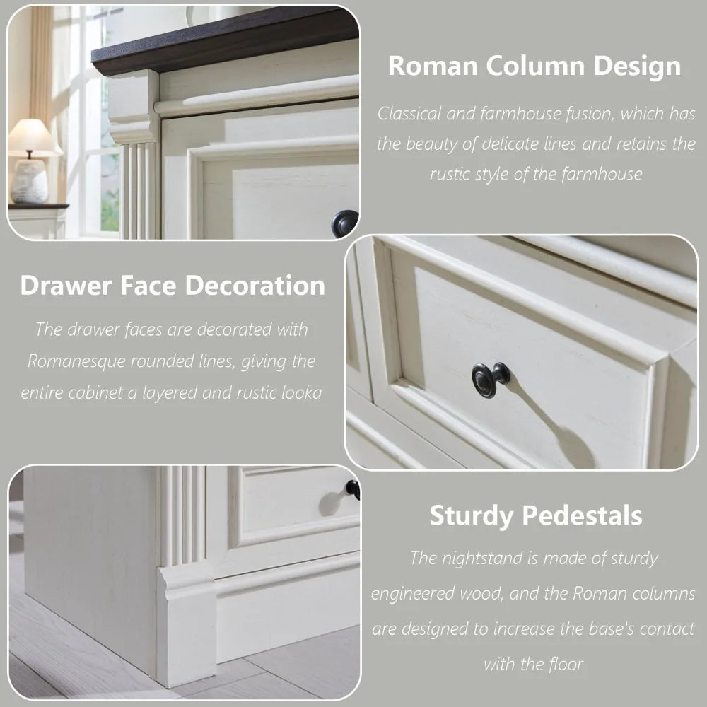 Farmhouse 7 Drawer Dresser
