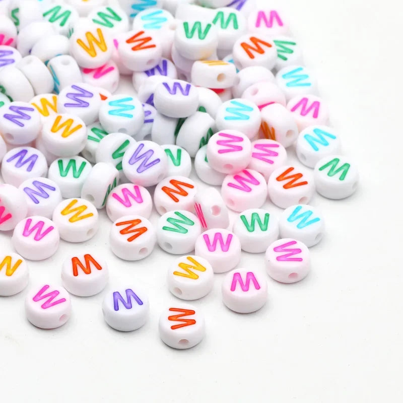Round A-Z Alphabet Letters