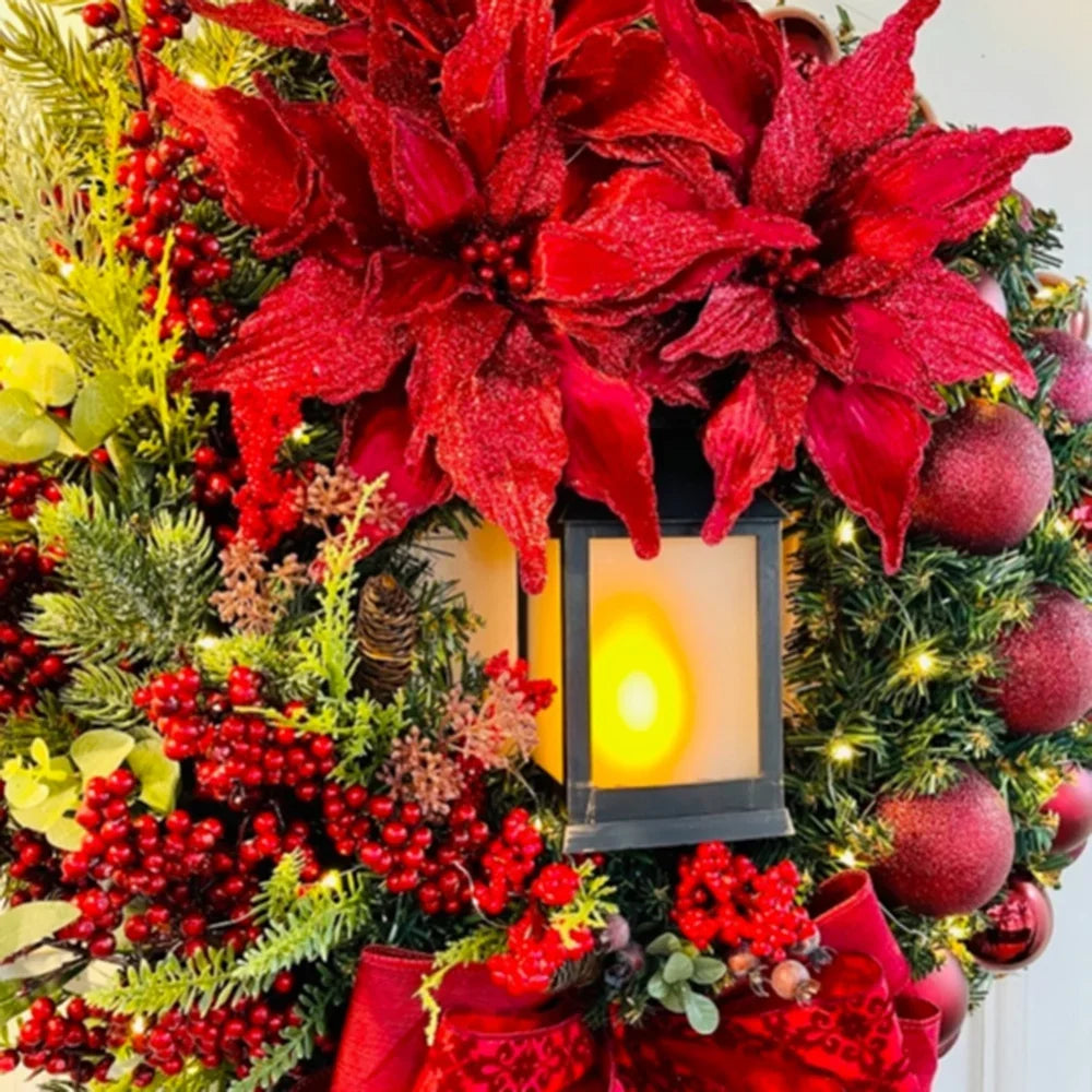 Jesus Sacred Wreath Home Door