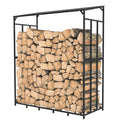 Outdoor Firewood Rack with Cover