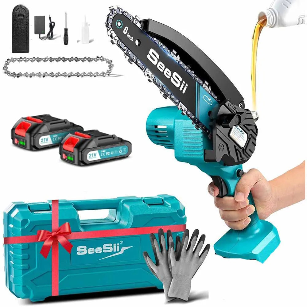 6''Cordless Mini Chainsaw