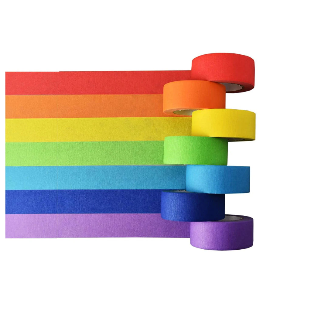Rainbow Colored Masking Tape