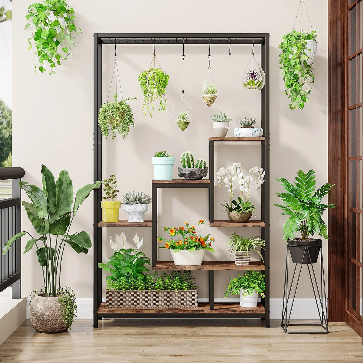 5 Tiers Tall Indoor Plant Stand