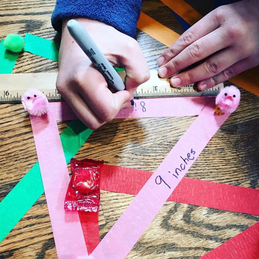 Rainbow Colored Masking Tape
