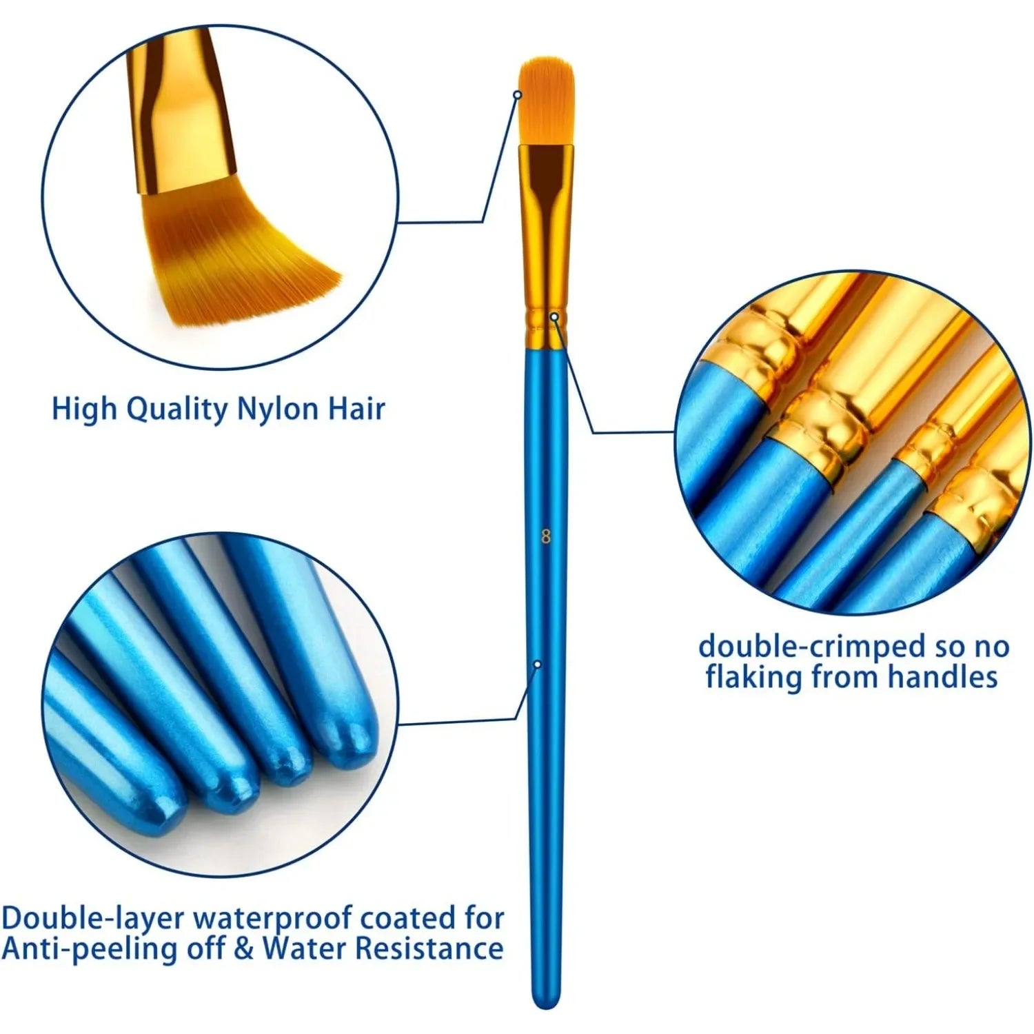 Acrylic Paint Brushes