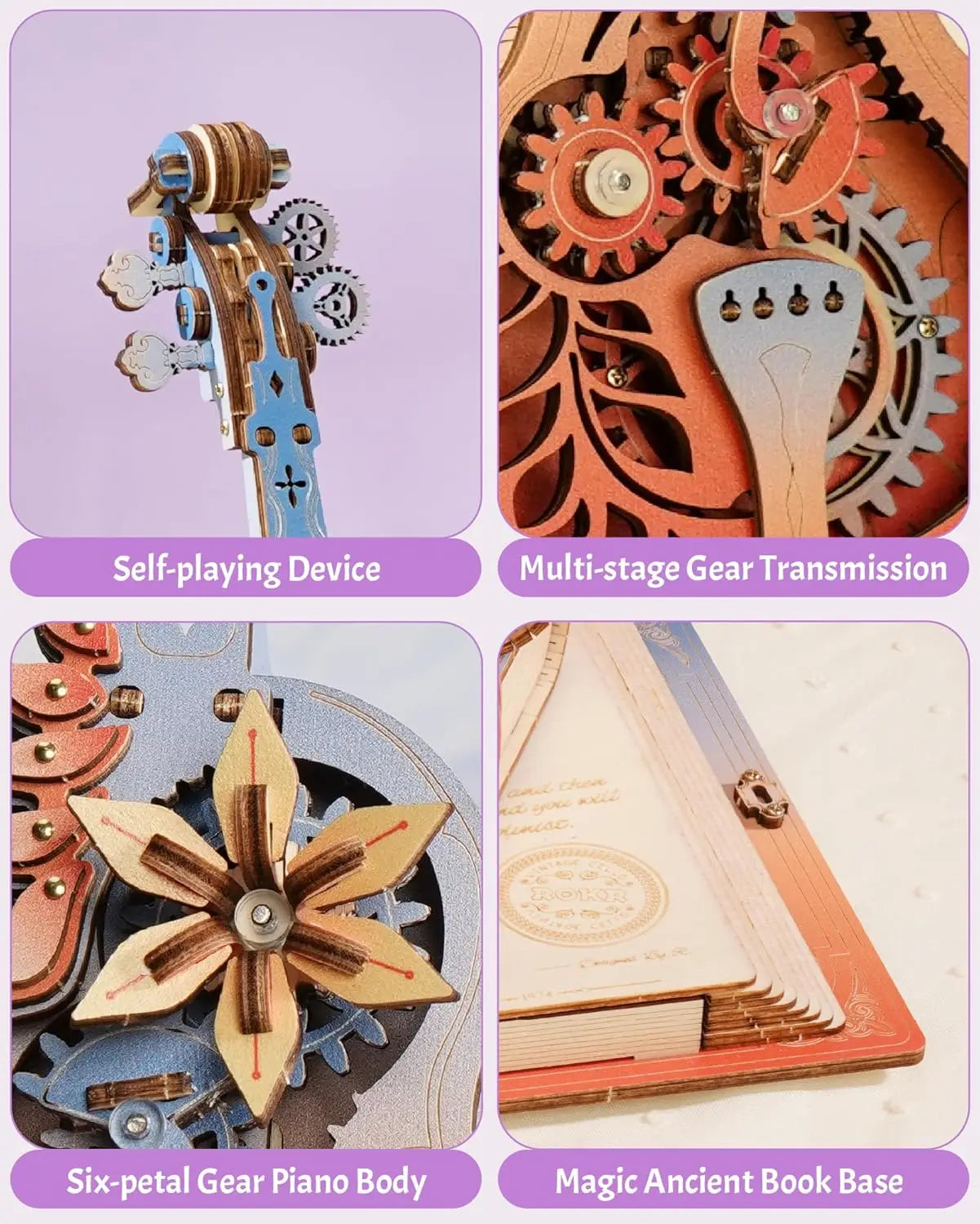 Magic Cello - 3D Wooden Puzzle