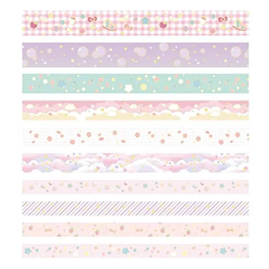 Gold Foil Washi Tape Set