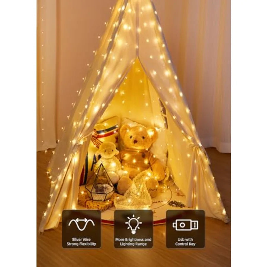 LED Fairy Curtain Lights