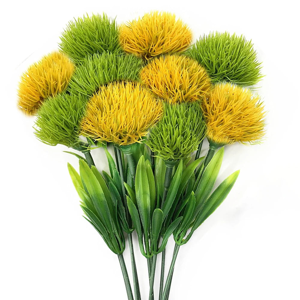Mixed Artificial Dandelion Flowers