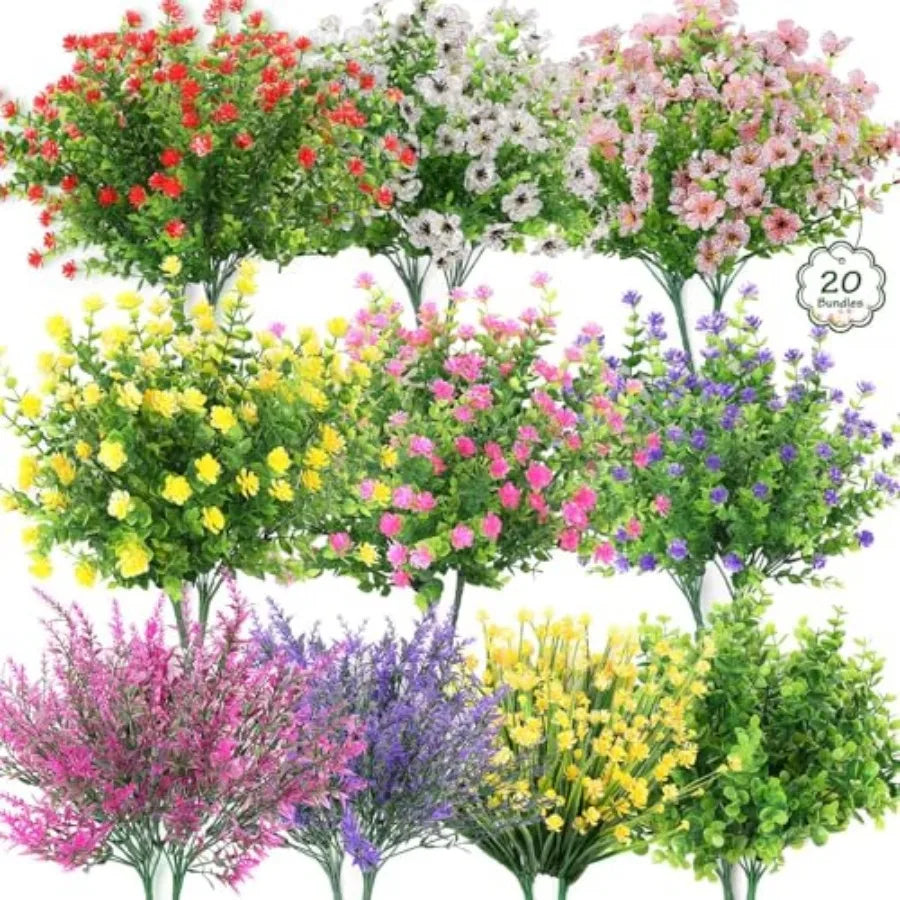 Artificial Flowers for Outdoors