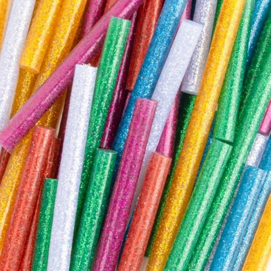 Mini Glitter Hot Glue Sticks