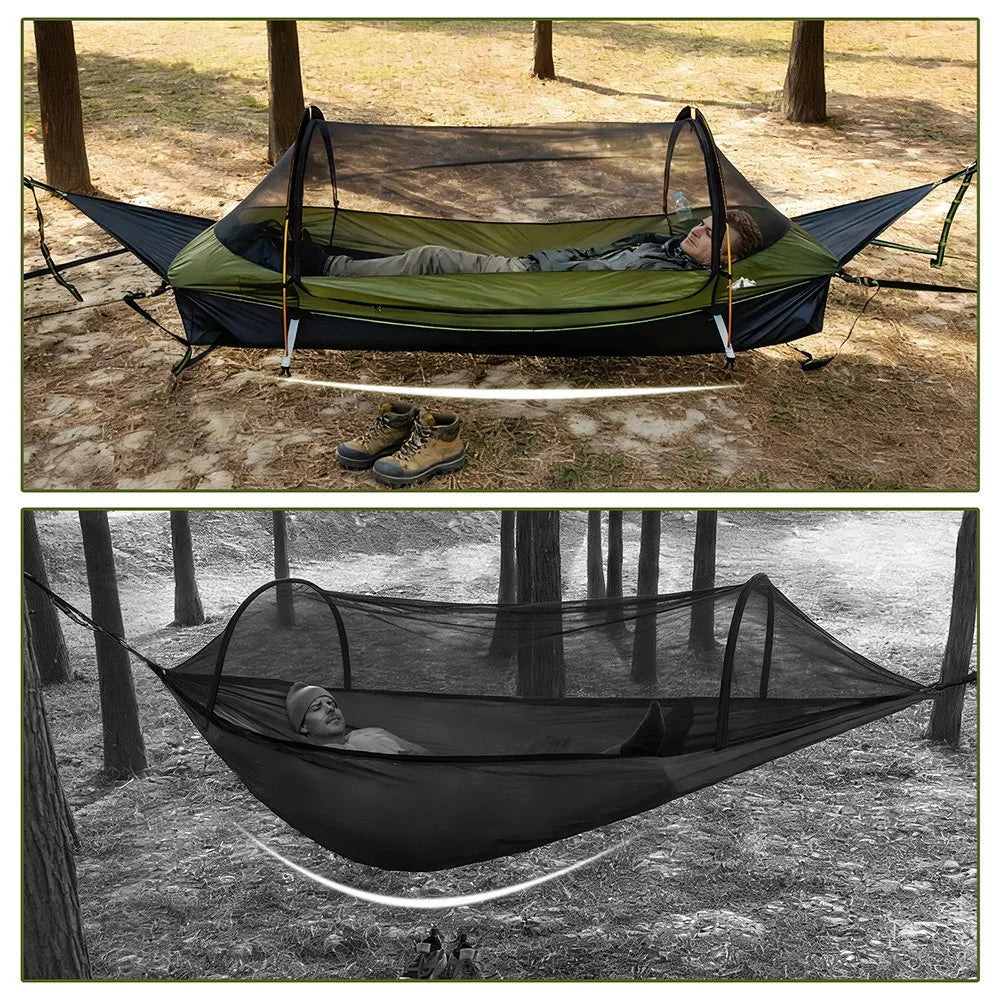 Night Cat Flat Lay Hammock Tent