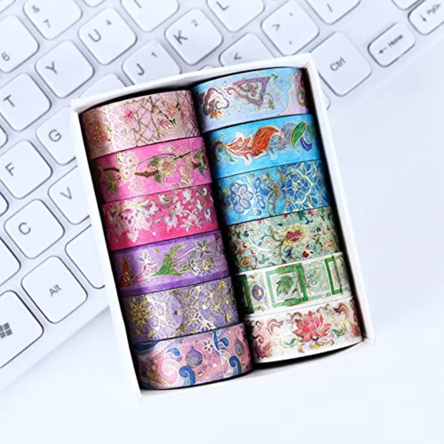 Gold Foil Washi Tape Set