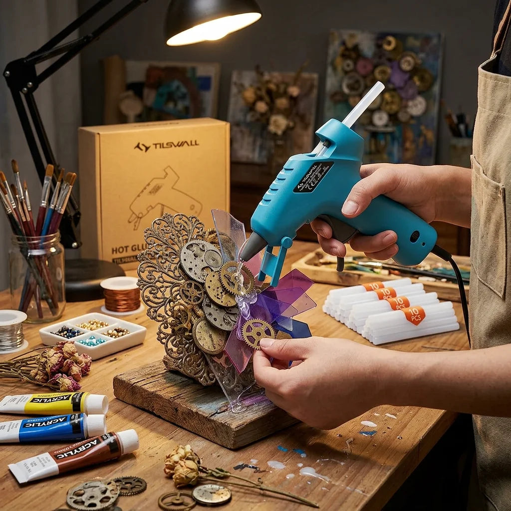 Mini Hot Glue Gun Kit