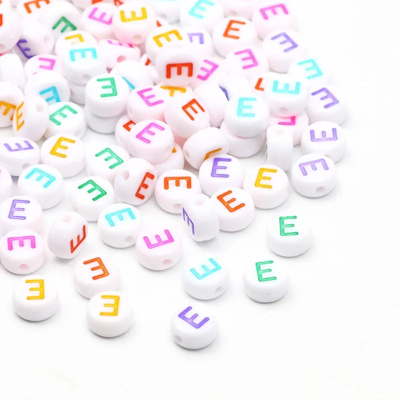 Round A-Z Alphabet Letters