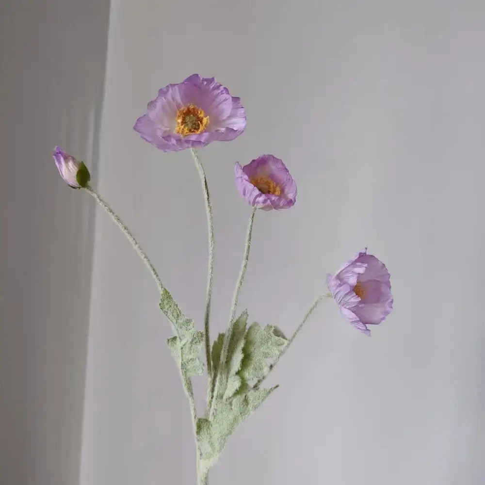 4 Head Artificial Poppy Bouquet









b