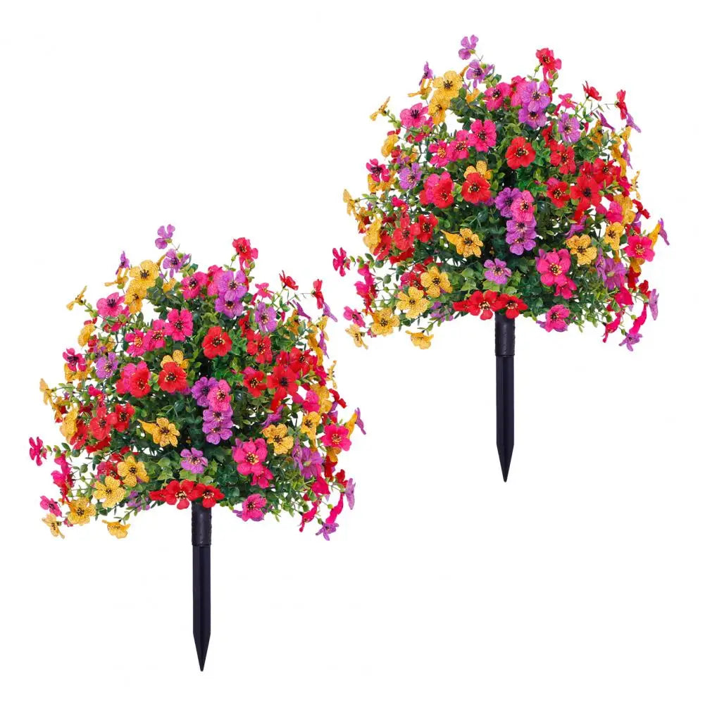 Faux Plastic Flower Spike