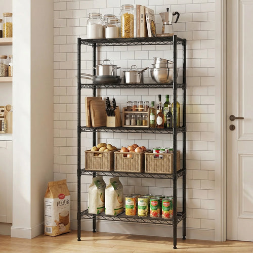 3-5 Tier Metal Storage Shelves