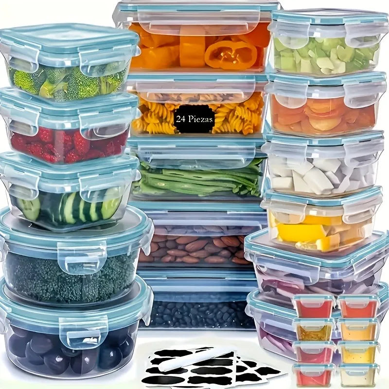 Glass Food Storage Set
