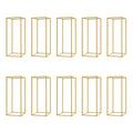 10Pcs Wedding Flower Stand Set