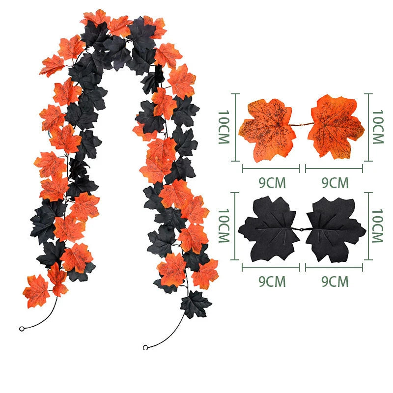 Fall Artificial Maple Leaves Vine