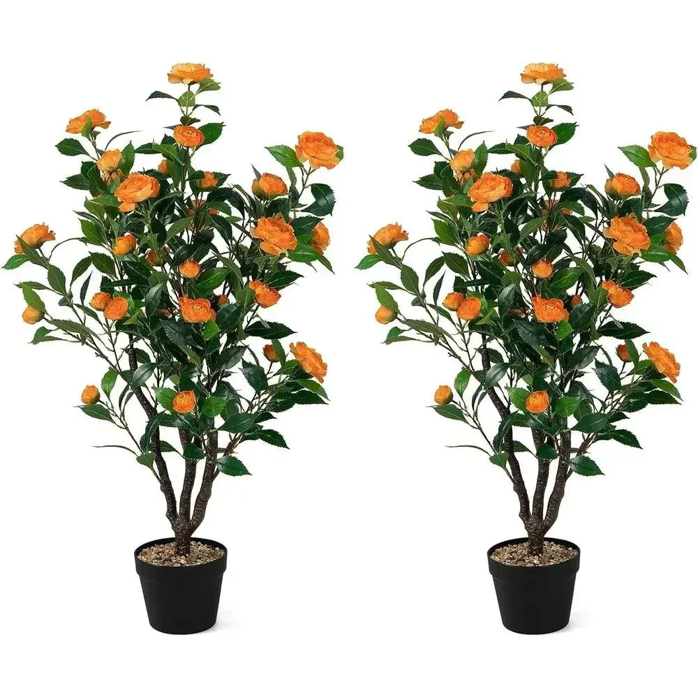 Artificial Camellia Trees