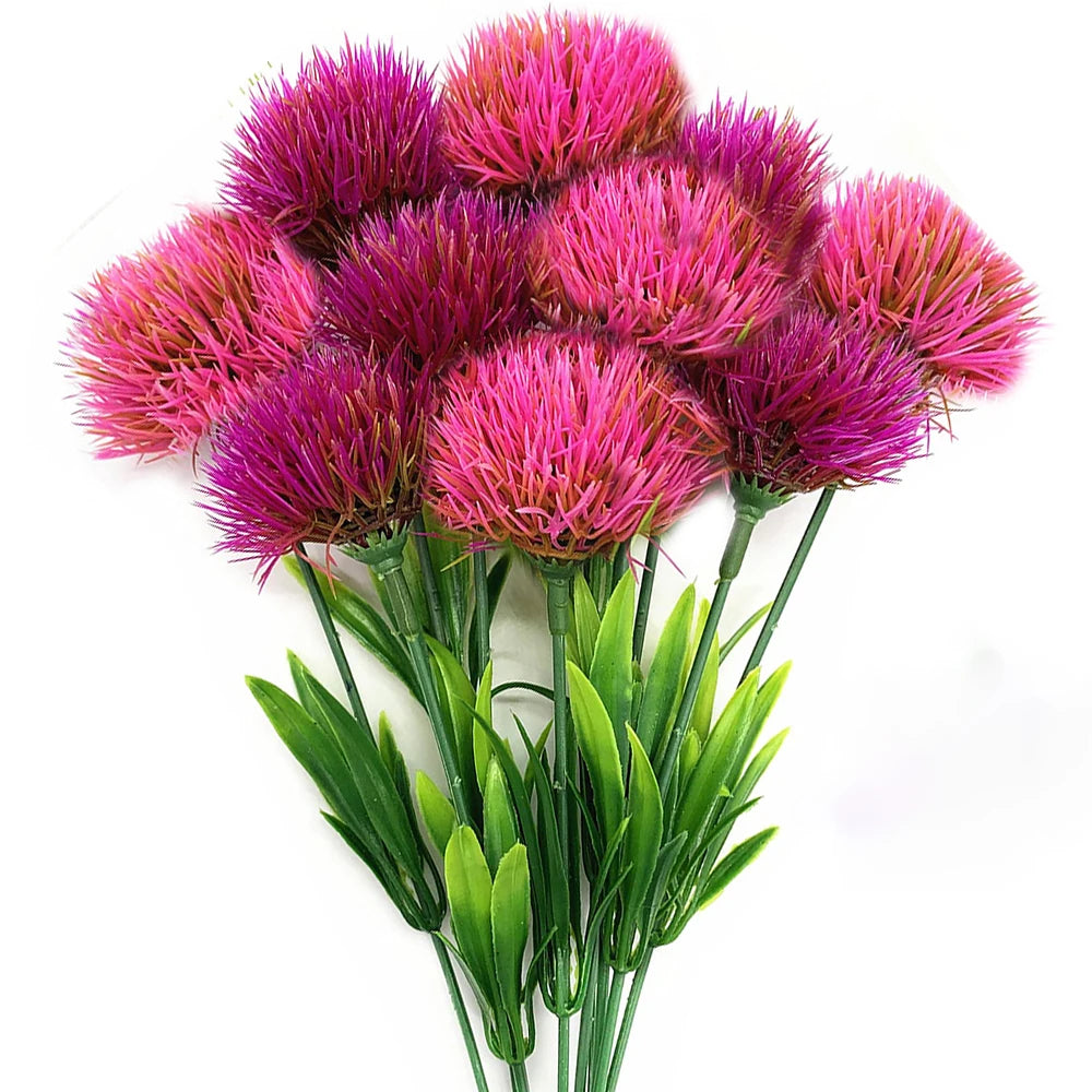 Mixed Artificial Dandelion Flowers