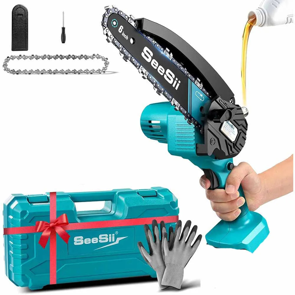 6''Cordless Mini Chainsaw