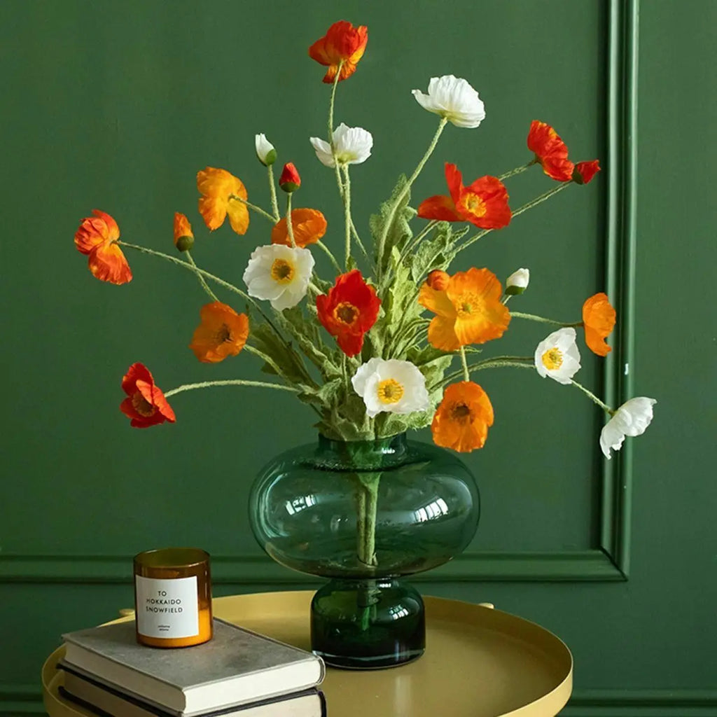 4 Head Artificial Poppy Bouquet









b