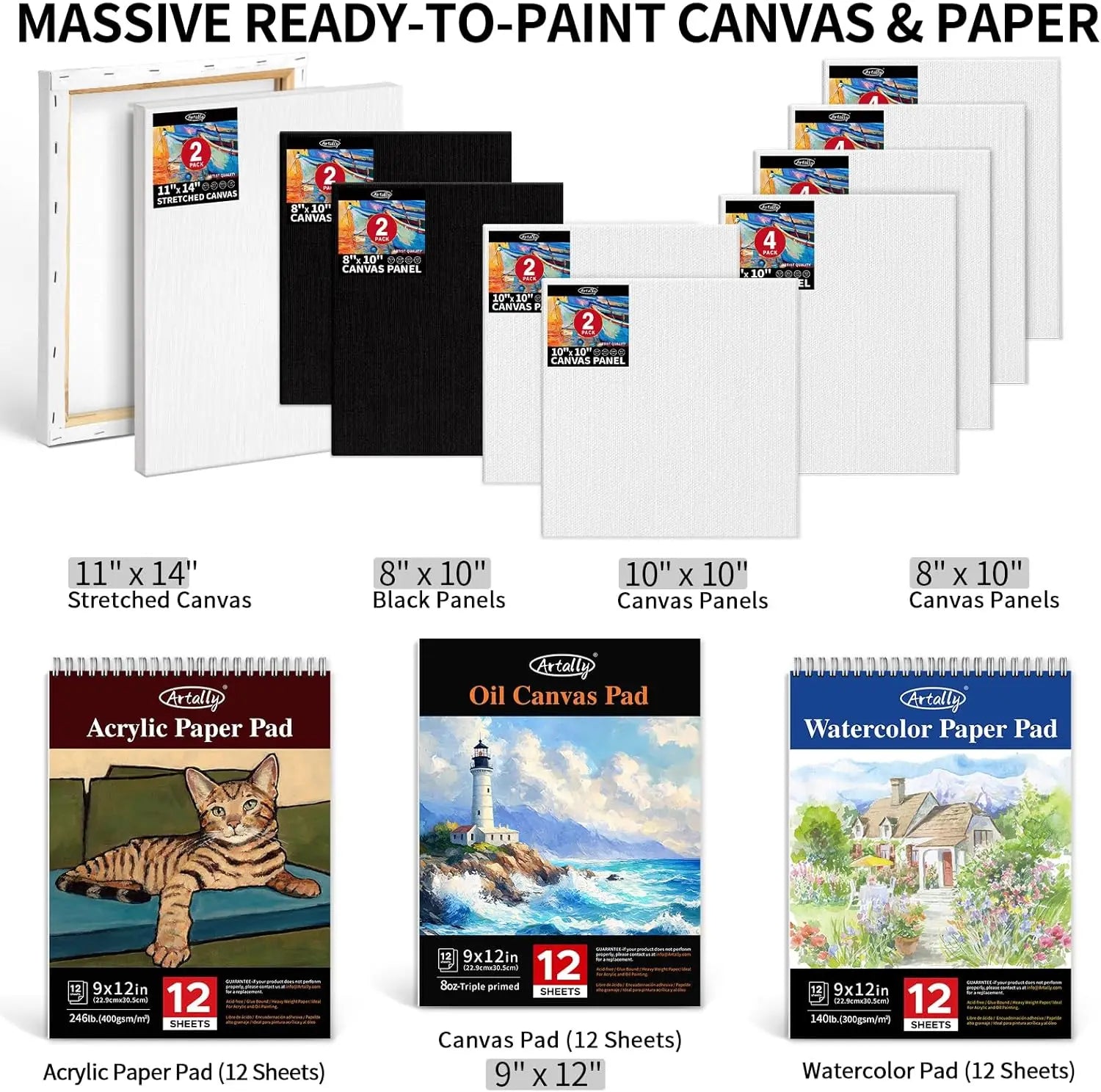 Art Painting Kit with Easel