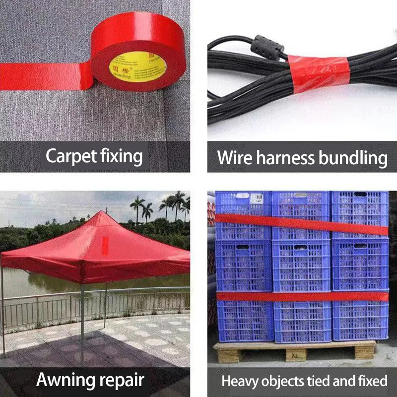 Black Super Adhesive Duct Tape