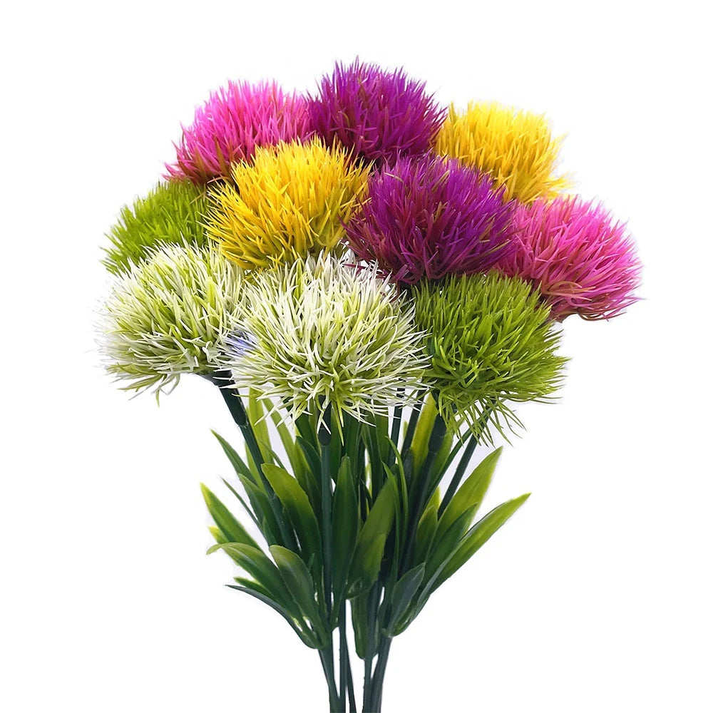 Mixed Artificial Dandelion Flowers
